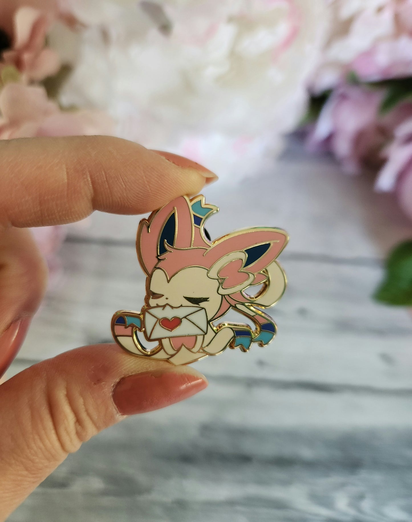 Sweet Sylveon Enamel Pin
