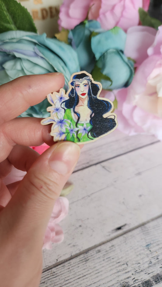 Arwen Wooden Pin