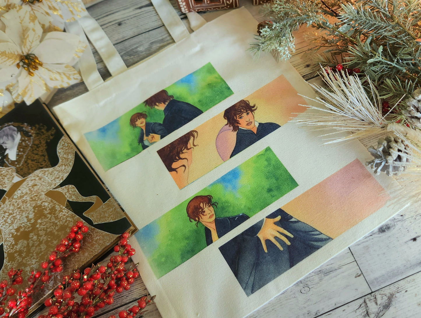 The Hand Scene Bookish Tote Bag
