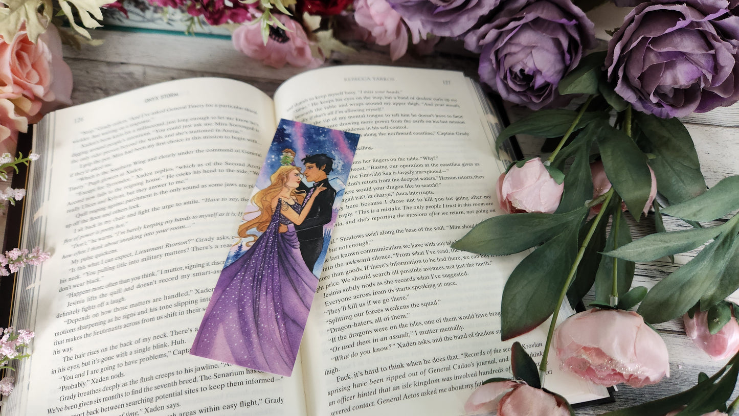 Romantasy Couple Bookmark