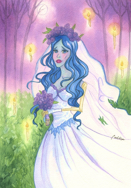 Emily Watercolor Art Print