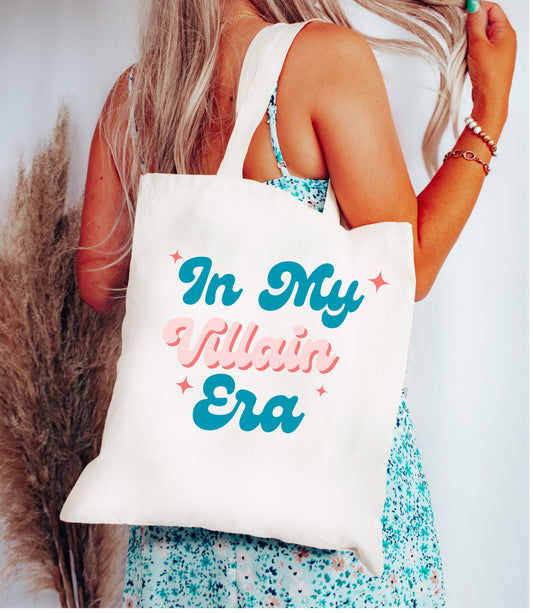 Villain Era Color Bookish Tote Bag