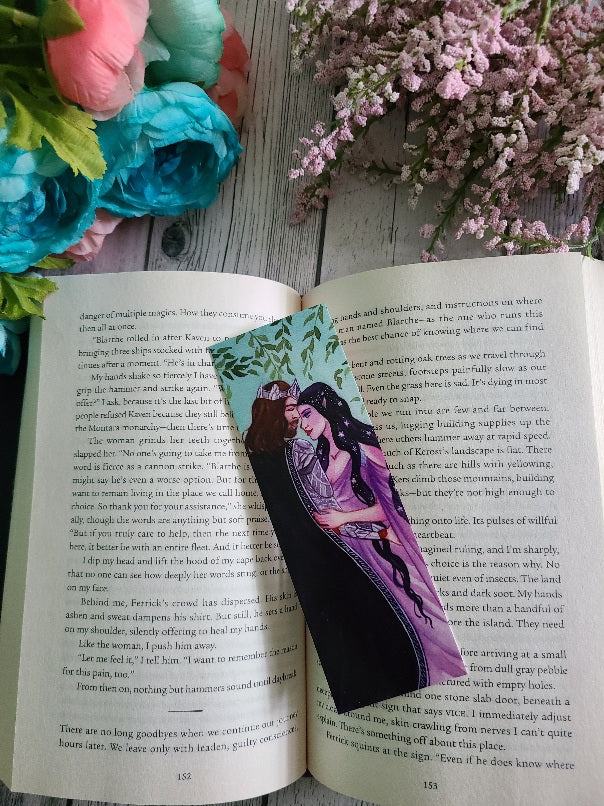 Romantic Fantasy Couple Bookmark