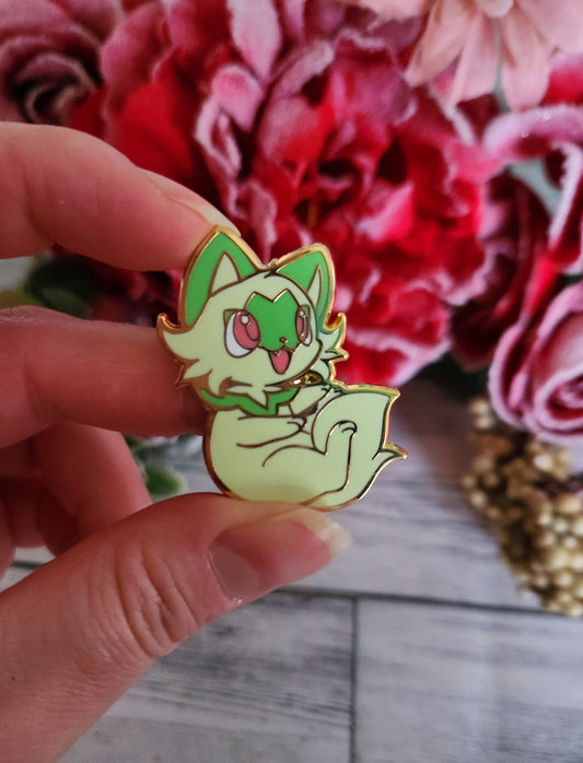 Spring Kitty Enamel Pin