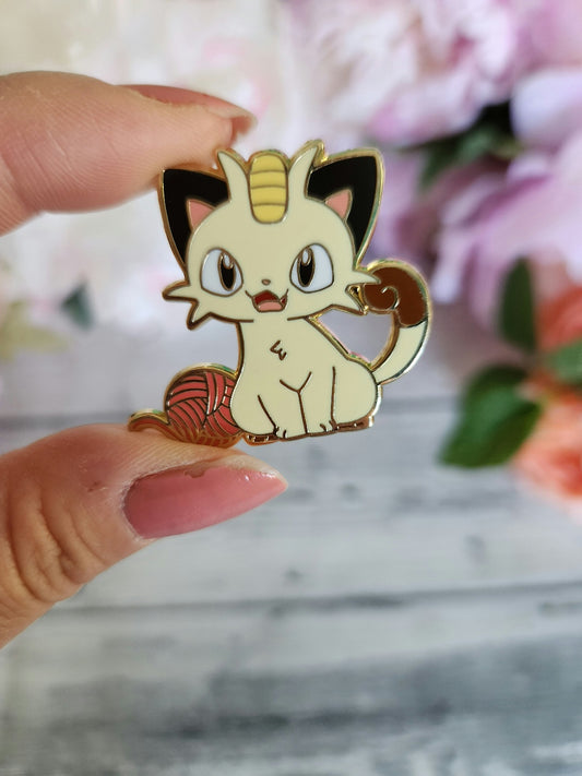 Mischevious Cat Enamel Pin