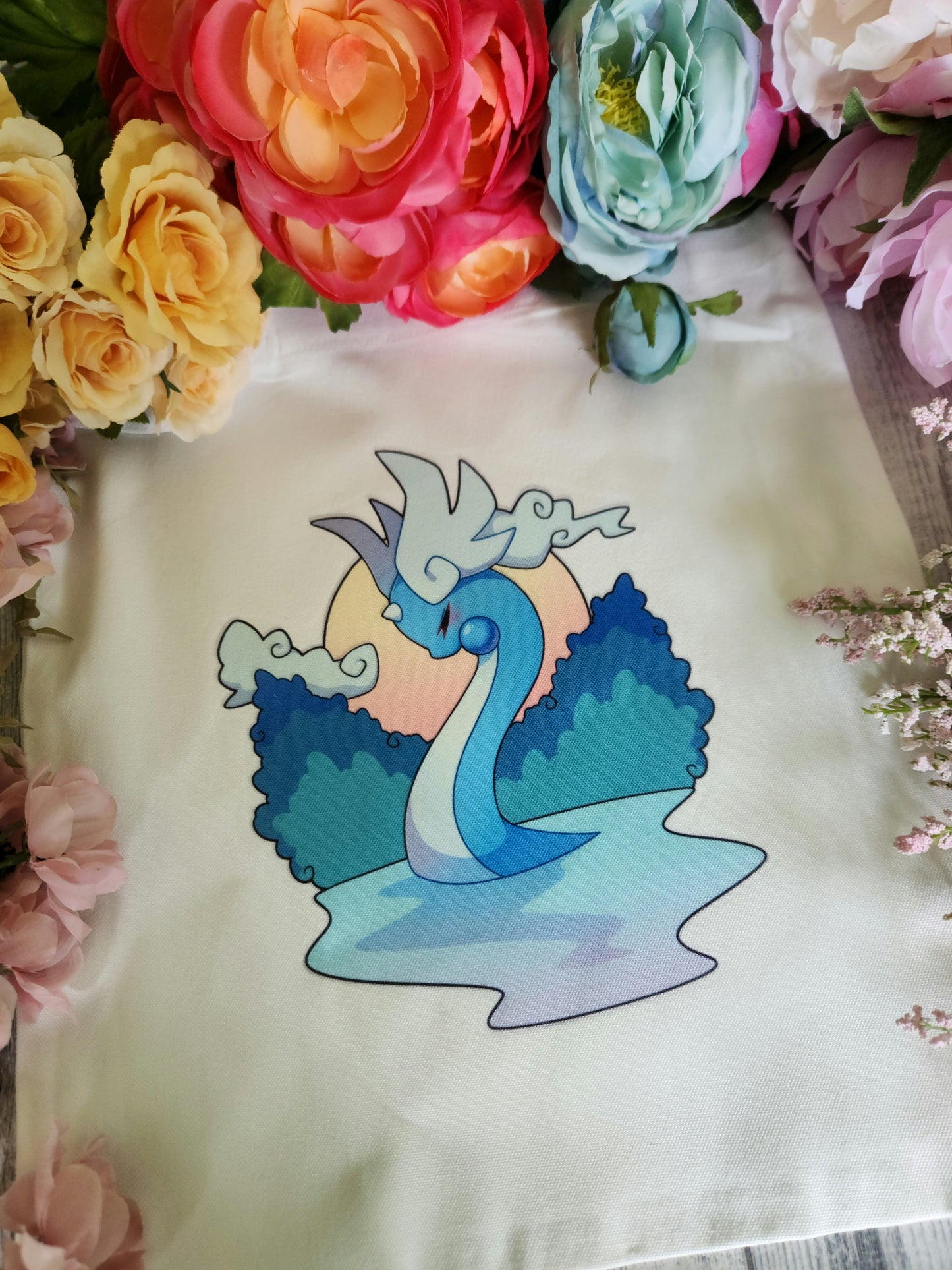 Elegant Dragonair Tote Bag