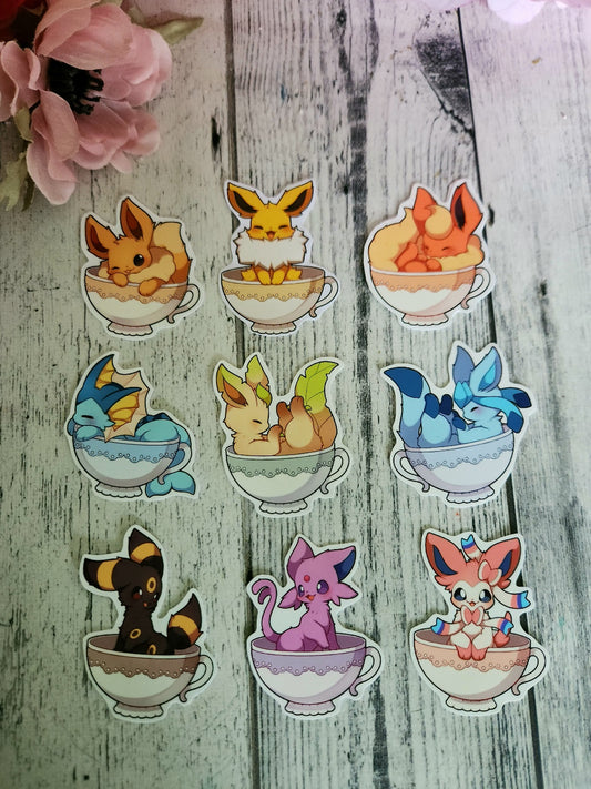 Teacup Eeveelution Sticker