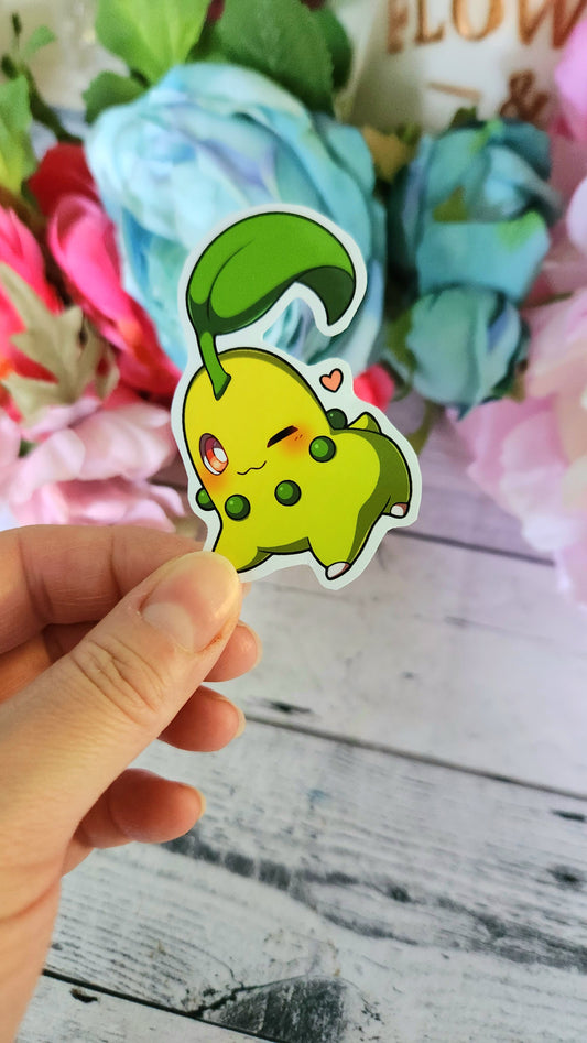 Gen II Starter Grass Sticker