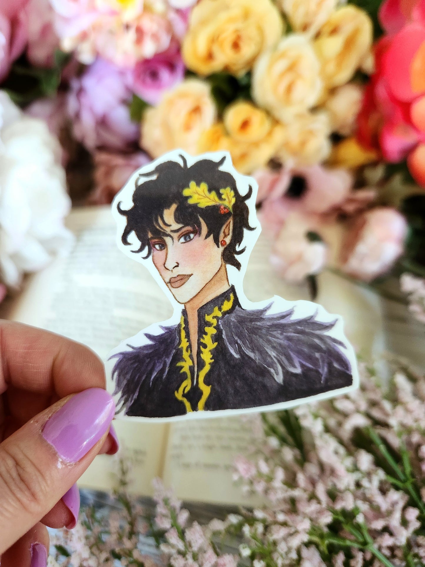Faerie Prince Couple Stickers