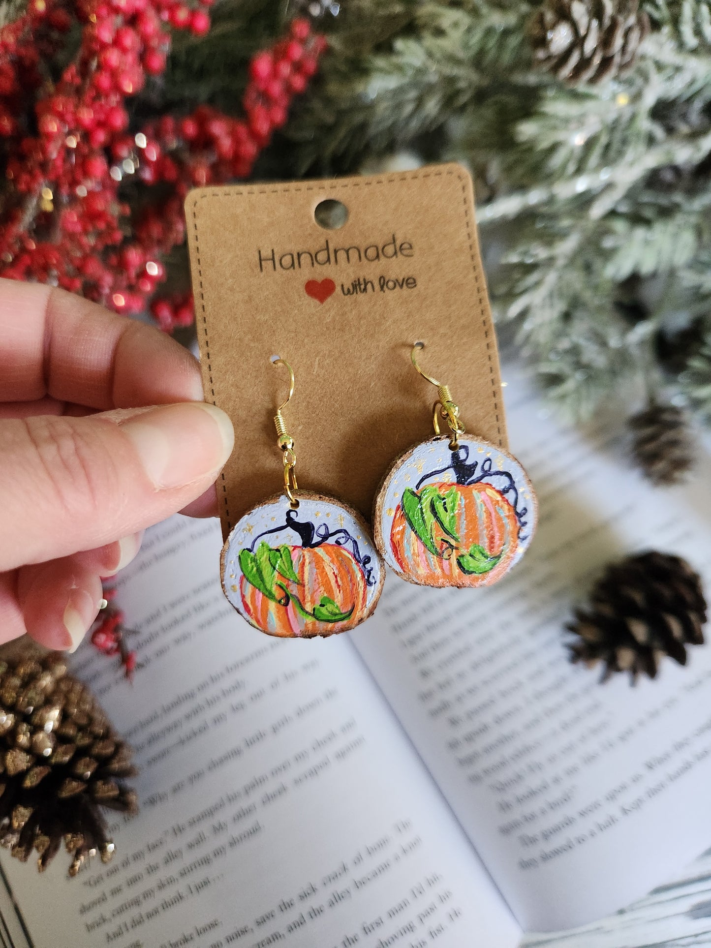 Sweet Pumpkin Earrings