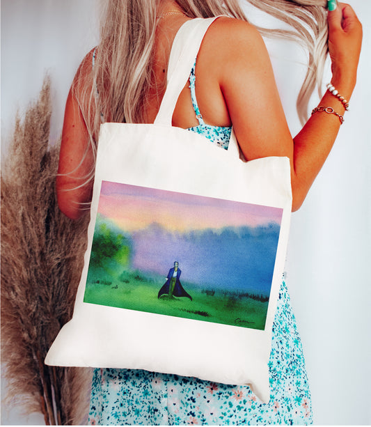 Romance Hero Bookish Tote Bag