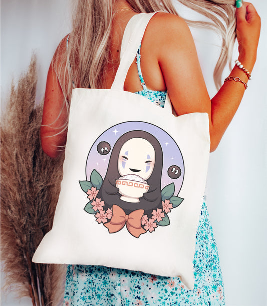 Faceless Ghost Tote Bag